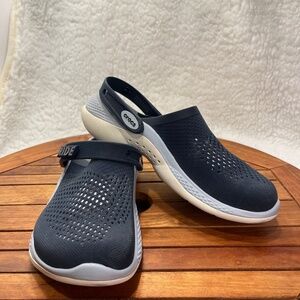 Crocs Lite Ride 360 Blue Clogs M7 W9 Unisex